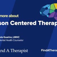 Person Centered Therapy